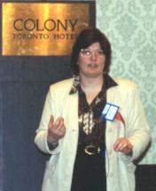  Photo: Evelyn Porter at the Colony Toronto Hotel 